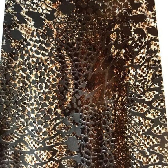 Karen Kane Velvet Burnout Dress XS Brown - Picture 6 of 9